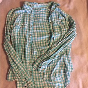 Gingham button up